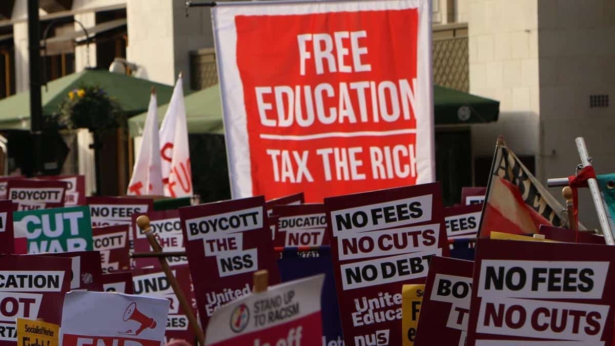 Has student politics disappeared with marketisation?