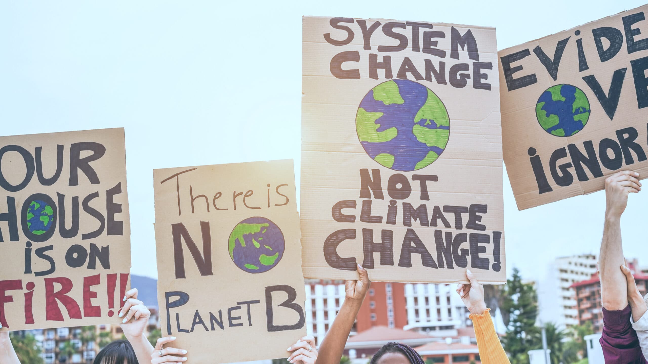 Students are more concerned about climate change than any other issue