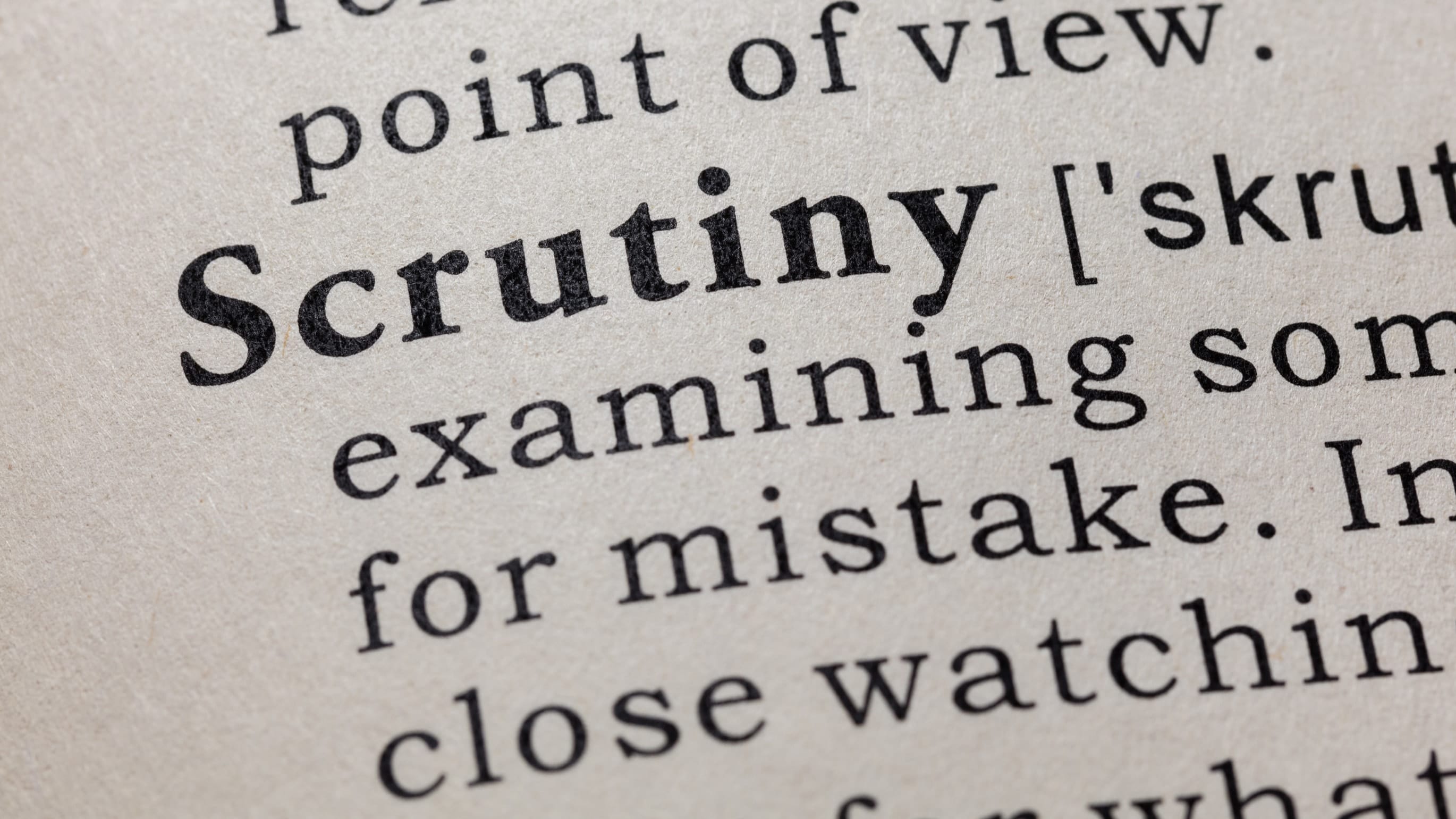 Making student led scrutiny work