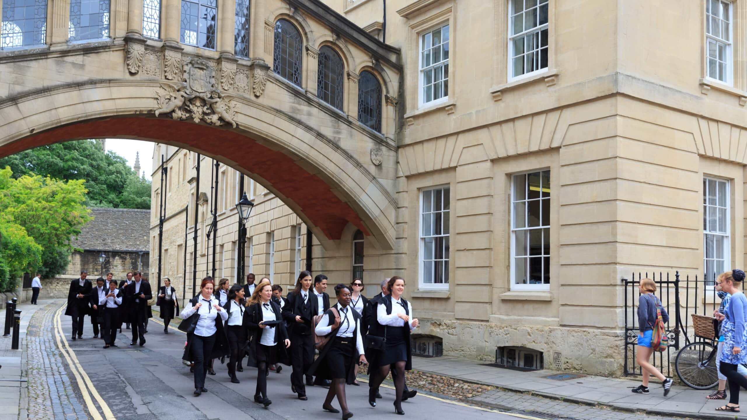 You think Oxbridge, you think privilege