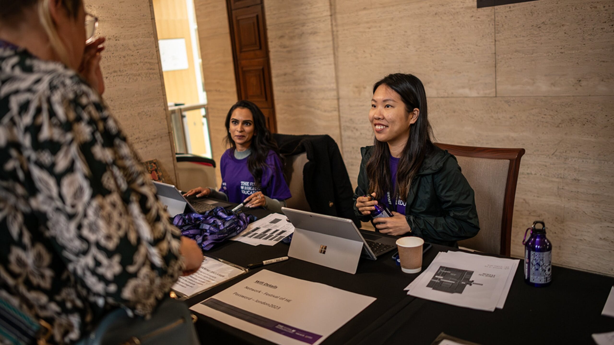 Volunteering at the Festival of Higher Education