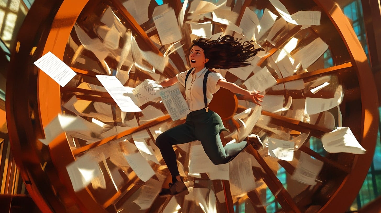 How to get off the hamster wheel of university level student representation