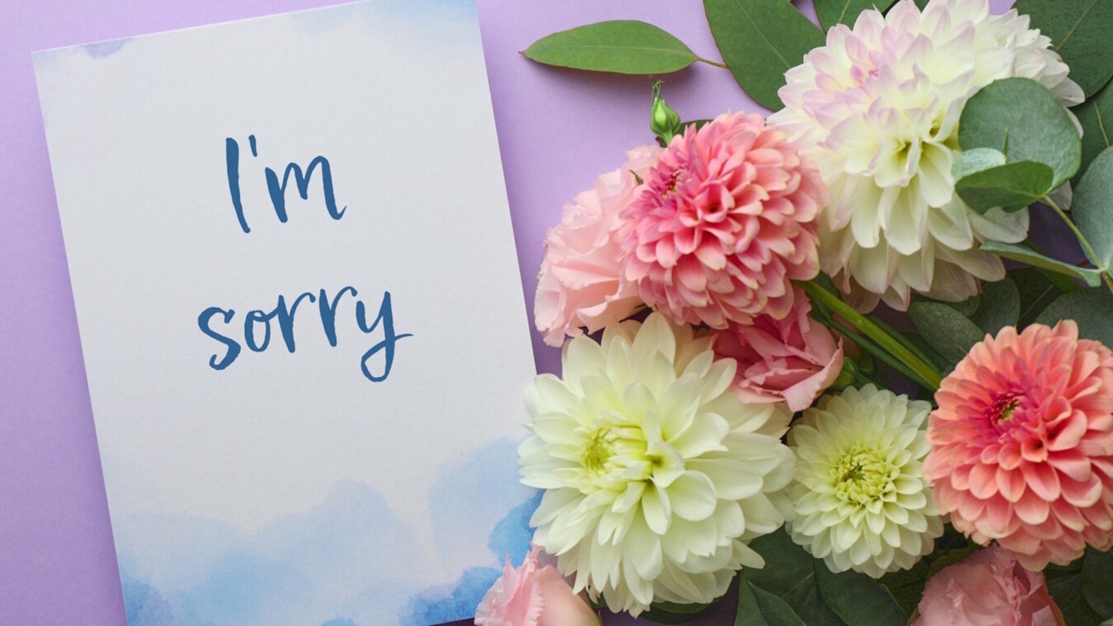 We’re very sorry, and we won’t do it again