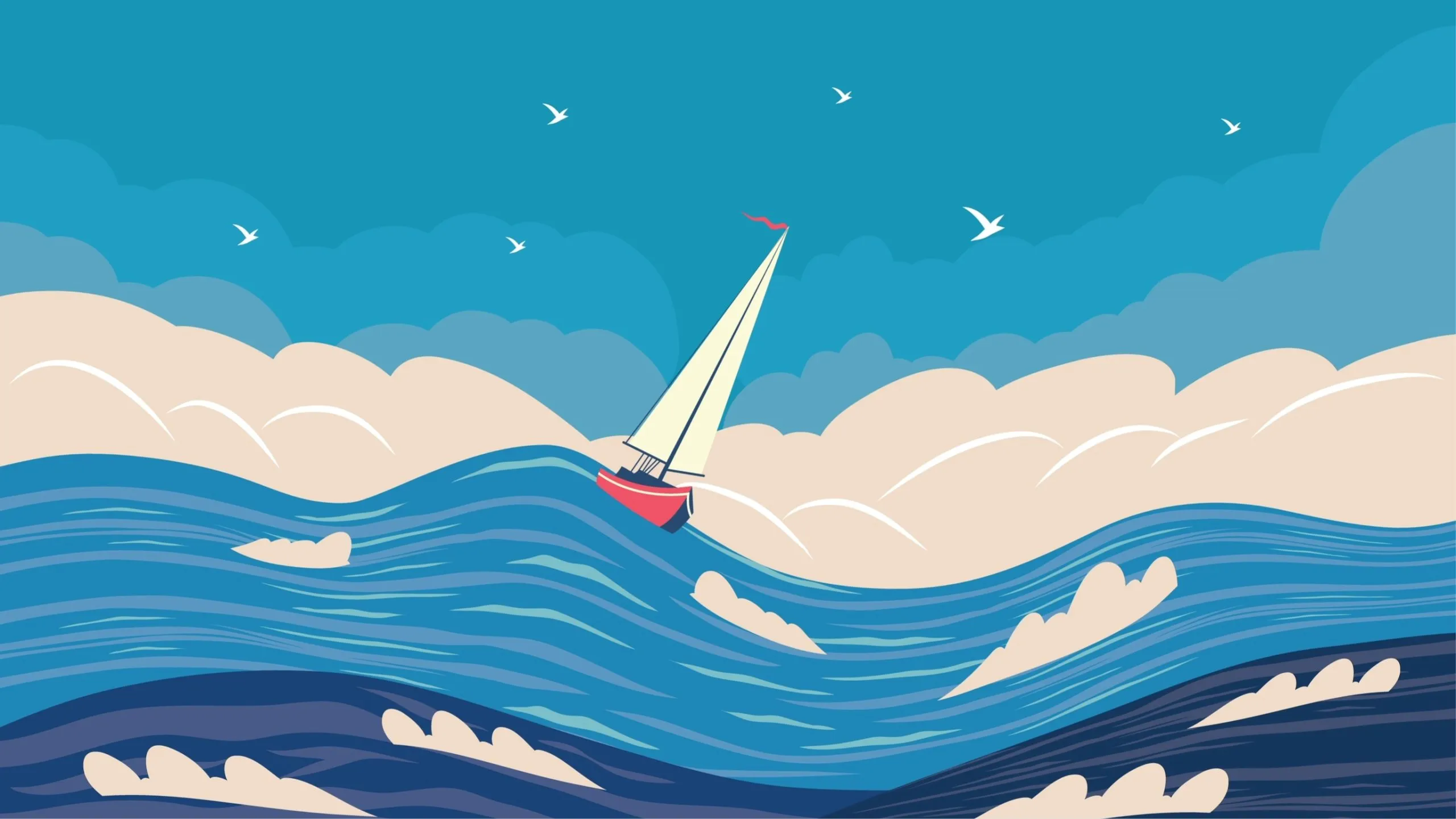 Image of boat at sea