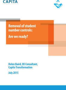 student number control report SNC wonkhe capita