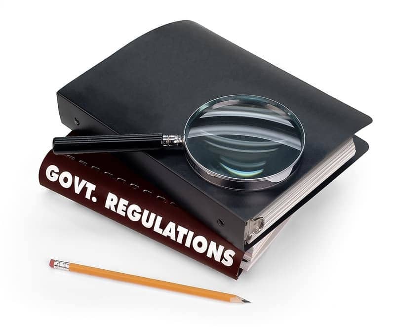 Regulations - lots of them