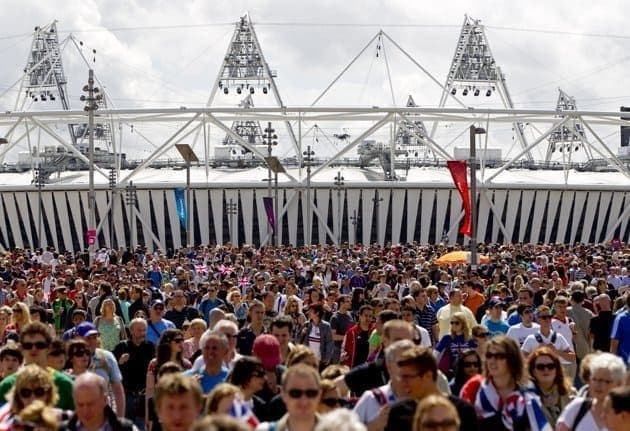 London 2012 crowd