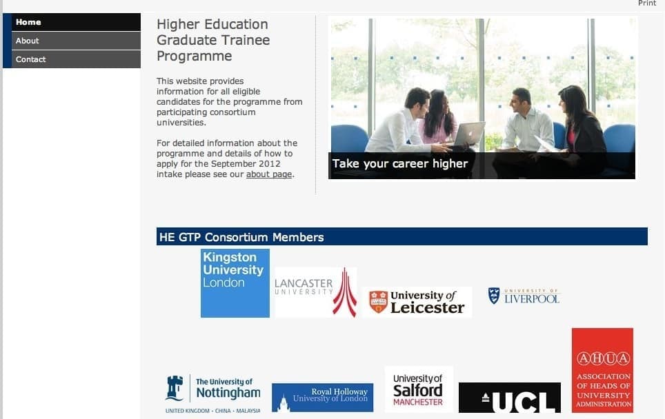 Wonkhe HE graduate trainee program