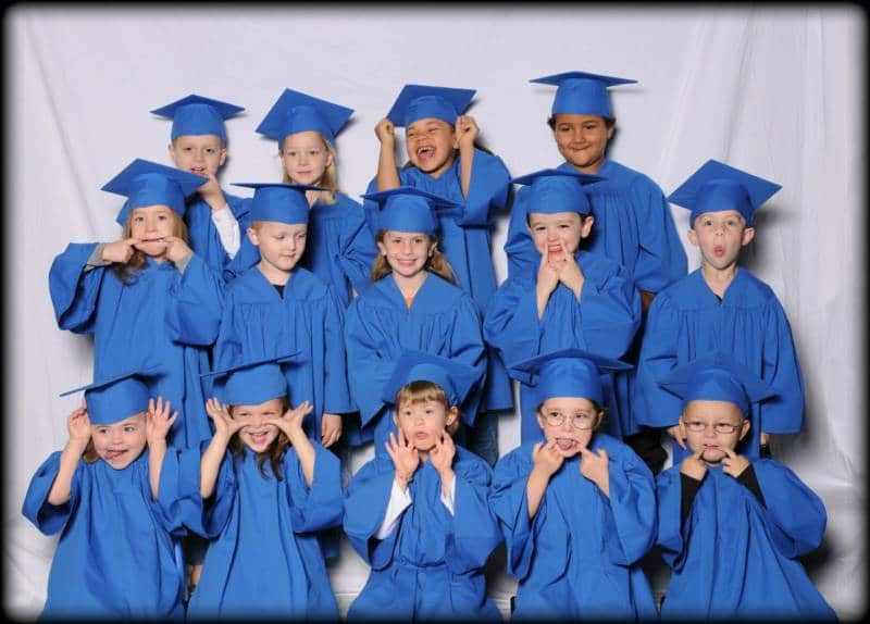 Wonkhe Children graduating