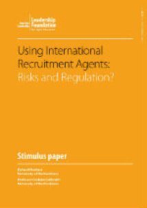 Wonkhe Using international recruitment agents