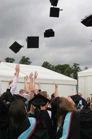 Students are required practice this for months before graduation