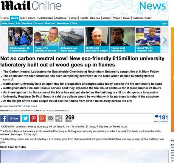 Memo to self: NEVER read the comments under a Mail Online article. Glee would be to understate the general response