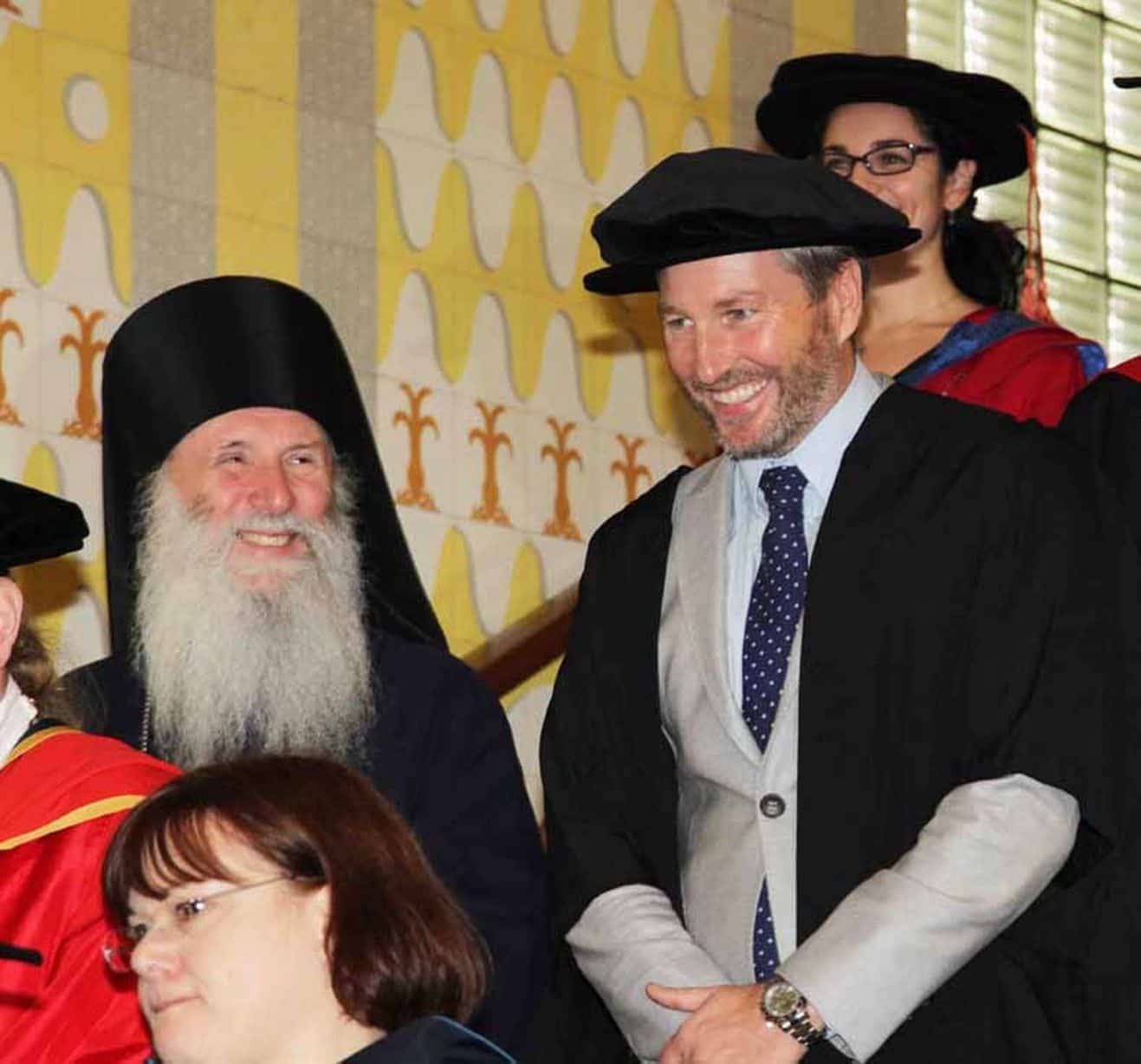 Dr Savage and friend