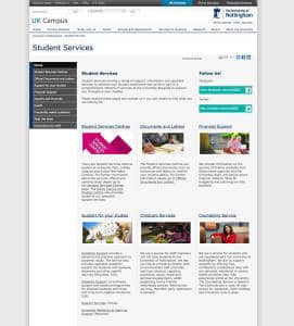 Student Services - Nottingham