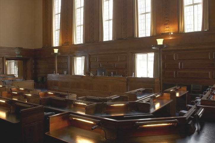 THE Senate Room in THE Senate House