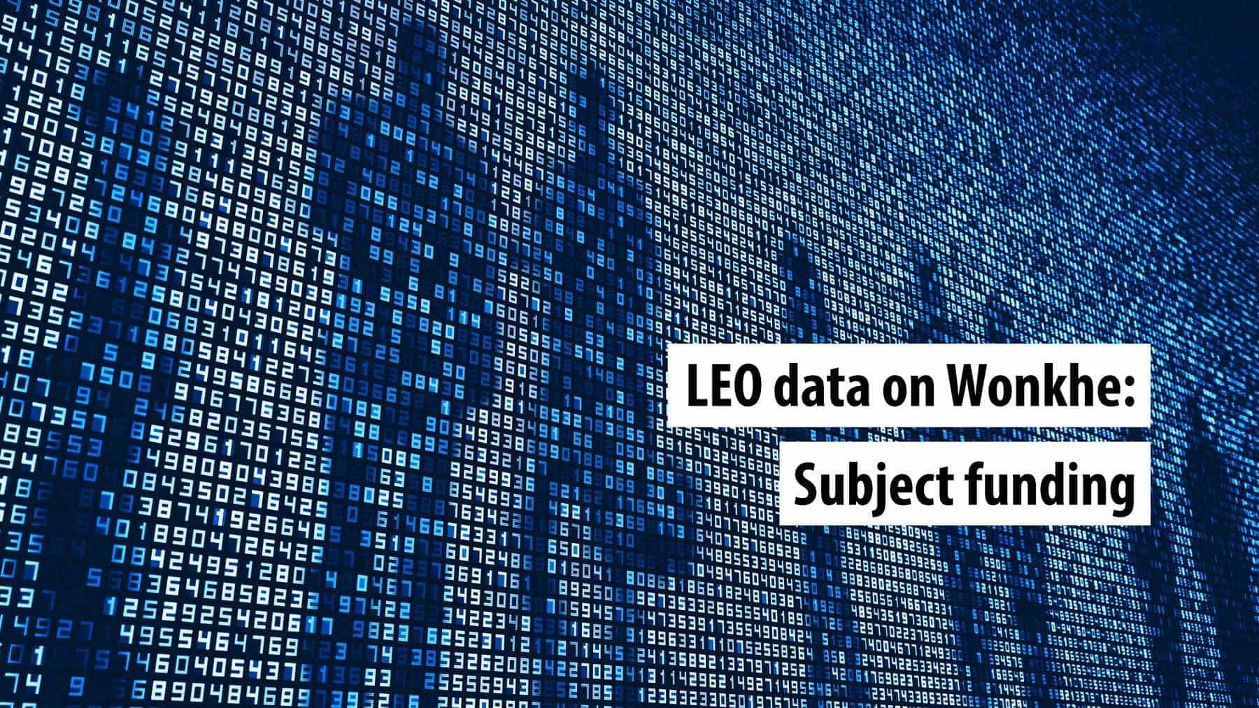 LEO-data-wonkhe-subject-funding