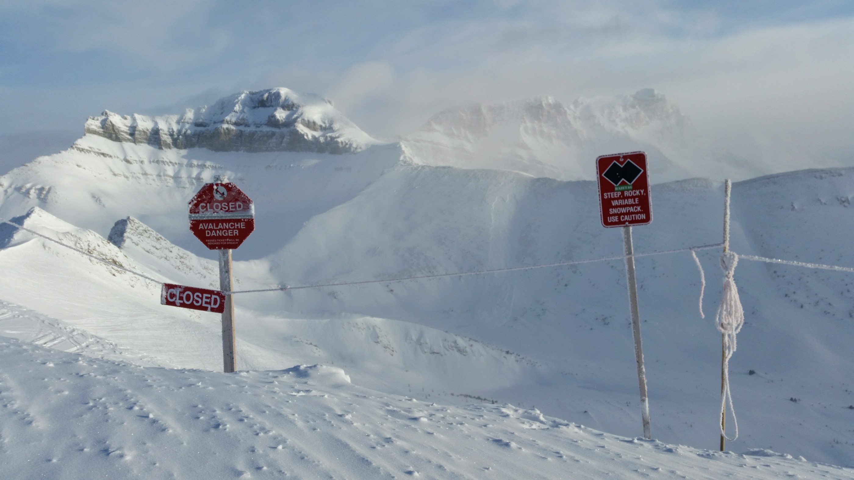 Wonkhe avalanche mountains