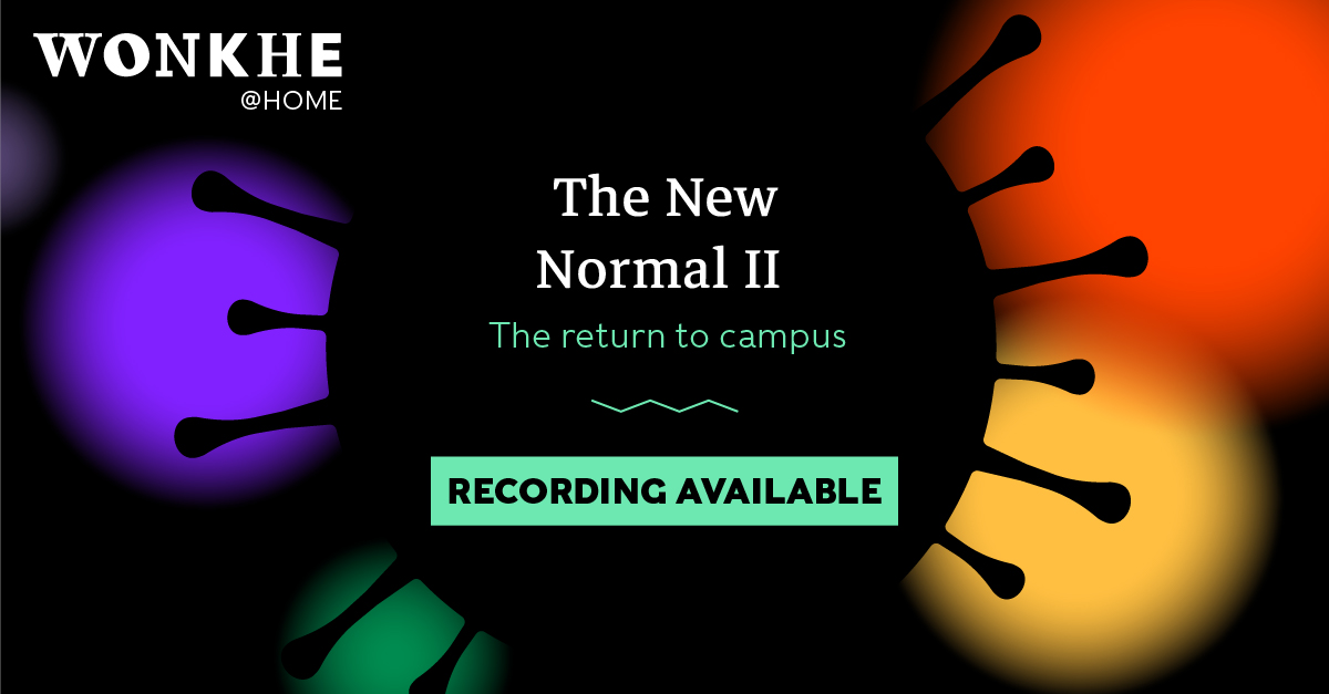 Image of Wonkhe @ Home: The New Normal II