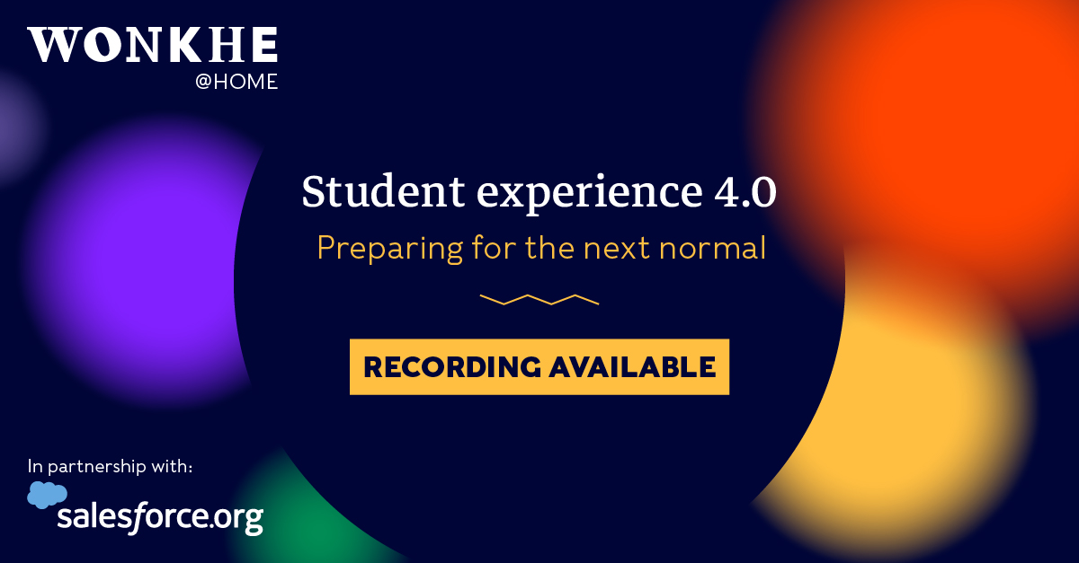 Image of Wonkhe @ Home: Student experience 4.0