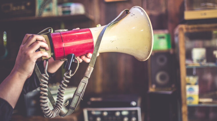 wonkhe-vintage-megaphone