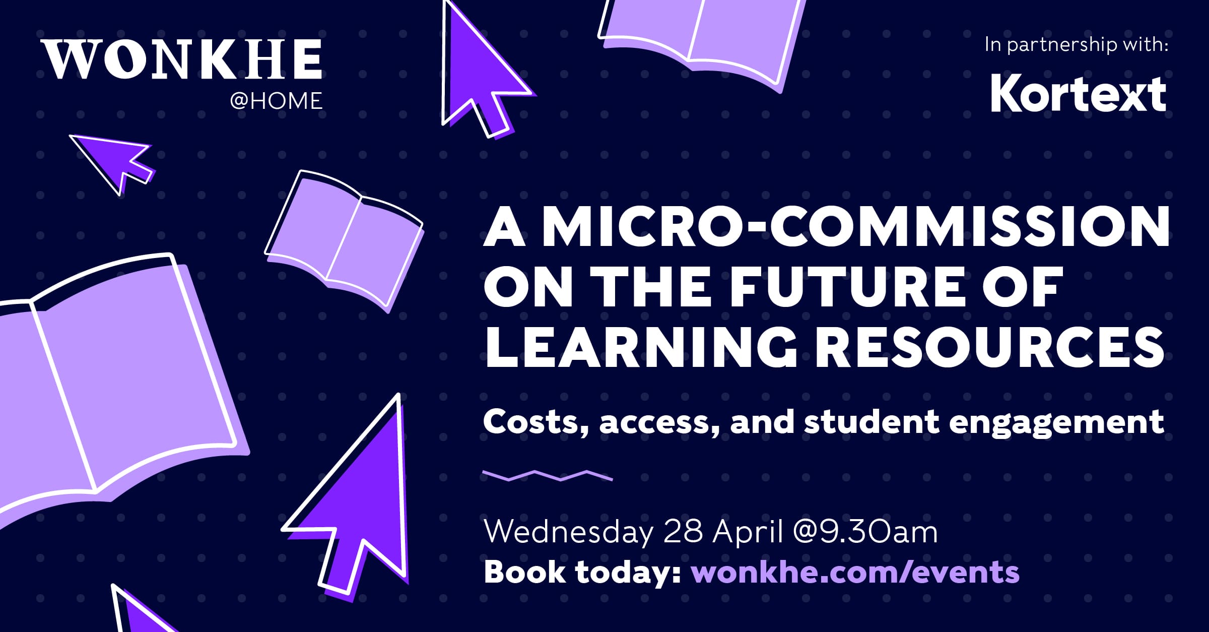 Wonkhe @ Home: A micro-commission on the future of learning resources