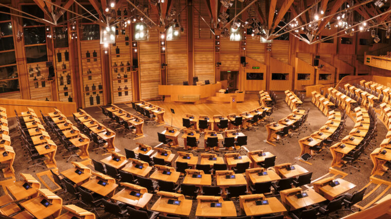 Scottish Parliament Chamber