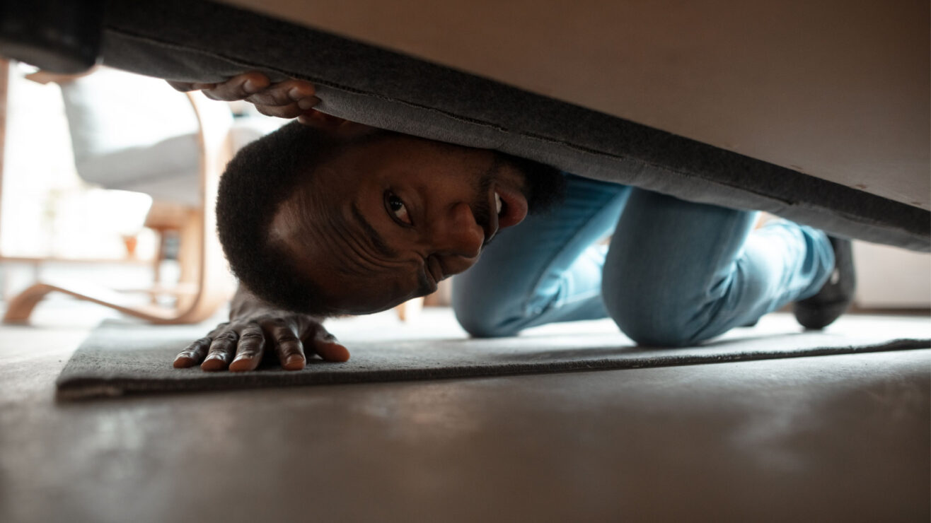 Wonkhe-looking-under-the-bed