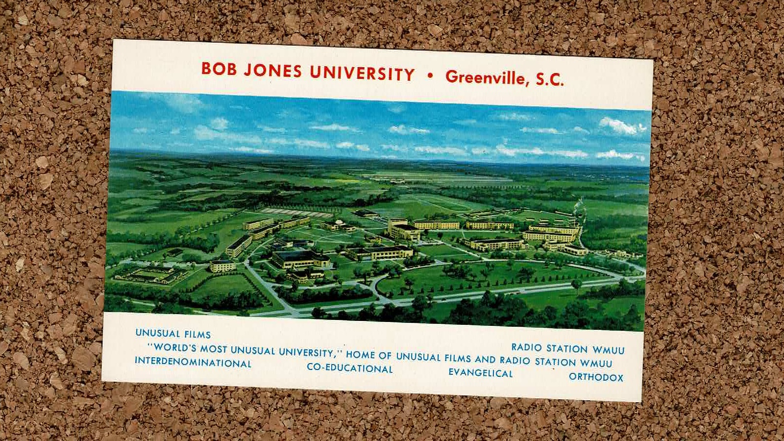 Higher education postcard: Bob Jones University | Wonkhe