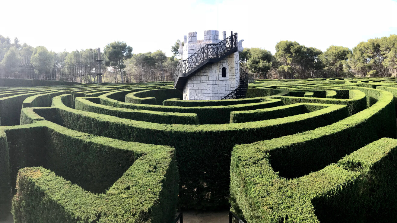 Garden,Labyrinth,Park