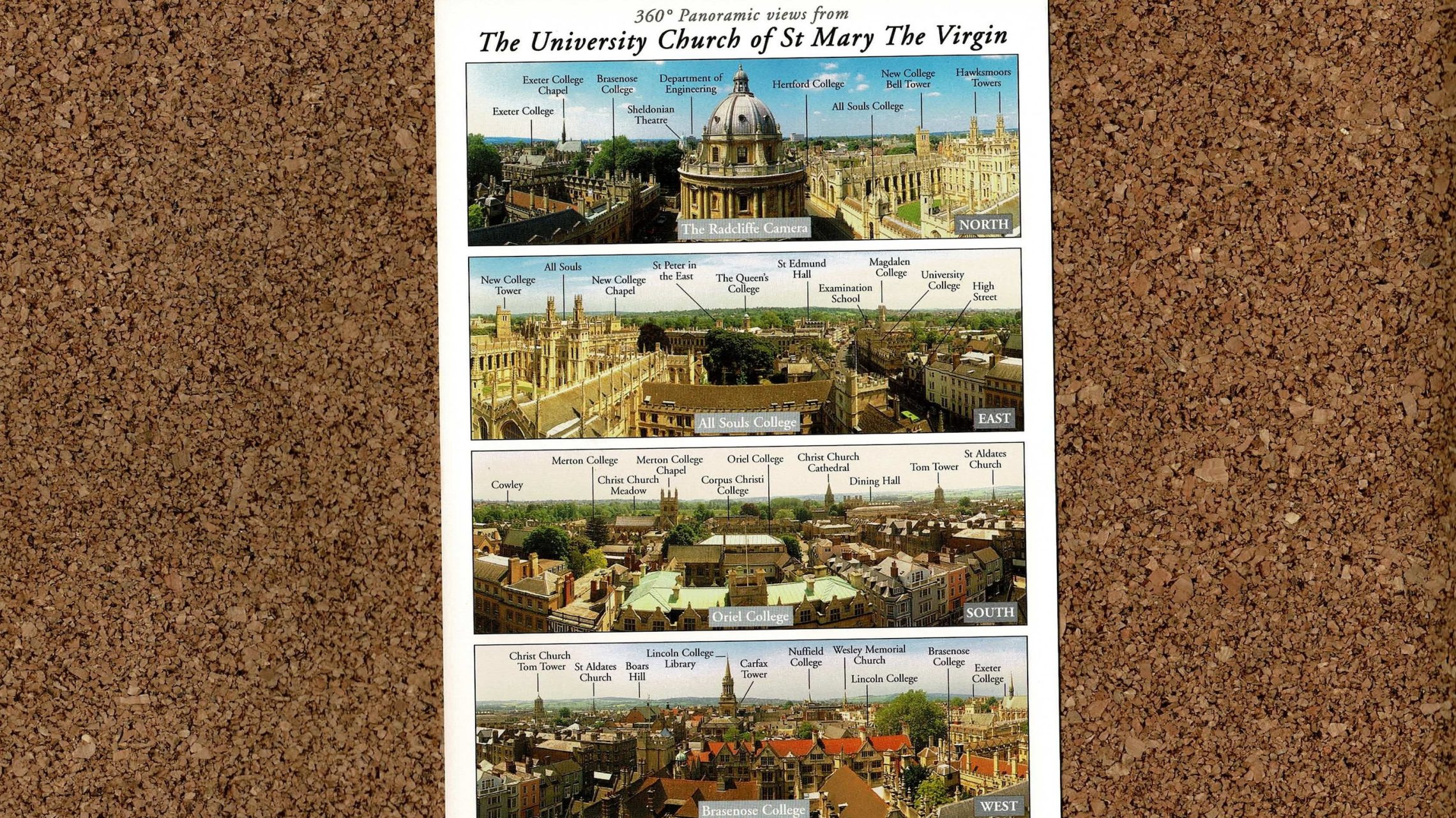 Higher education postcard: the Radcliffe Camera