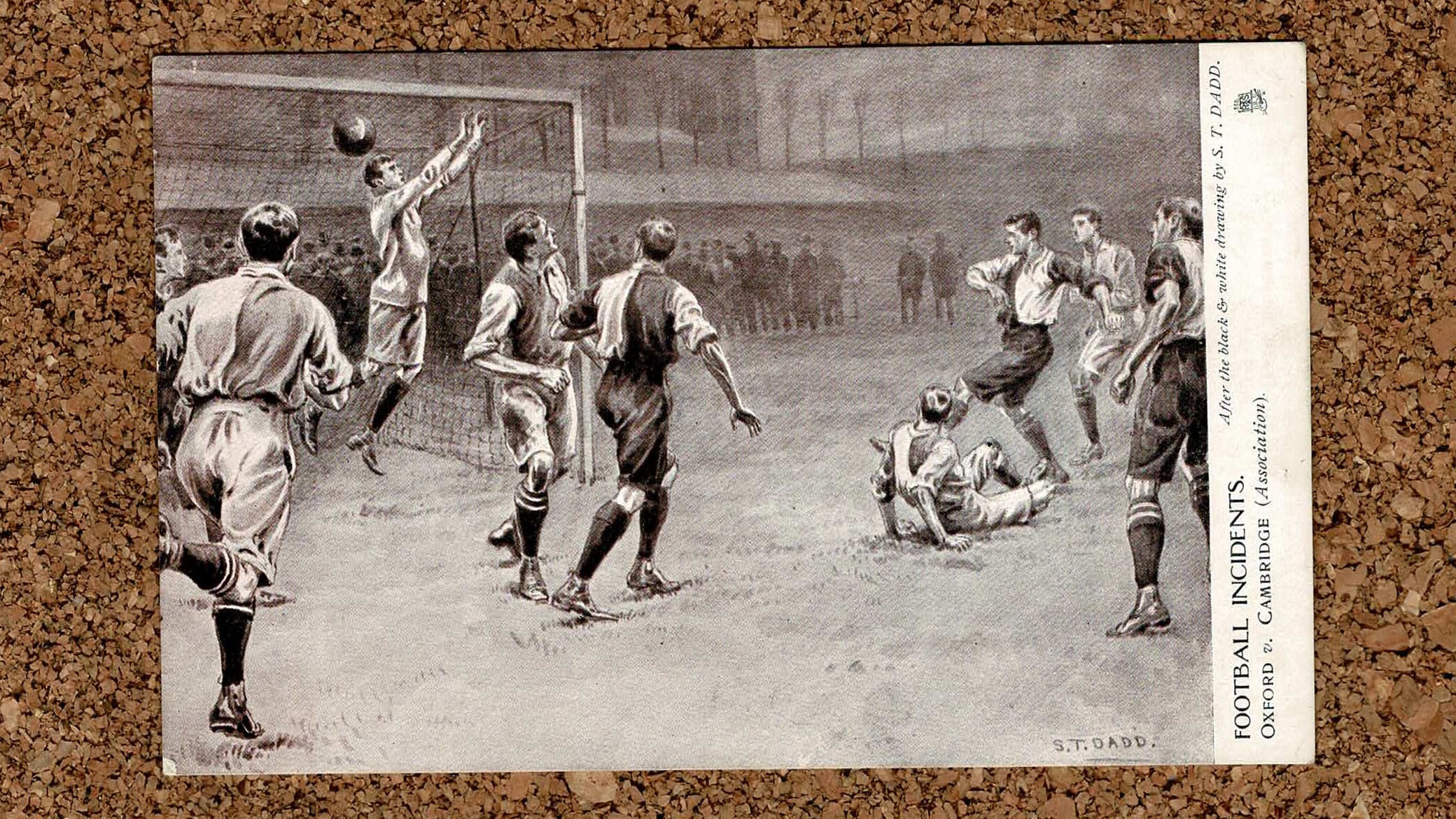 Higher education postcard: up for the cup