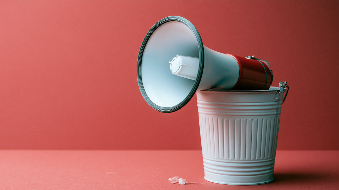 u3147793381_the_megaphone_is_in_the_bin_--ar_169_--profile_ok_444aa3cb-63b1-4f13-83b0-73dae4bd0cf5_0